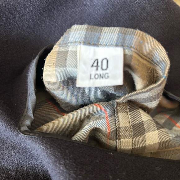 ⛰️ Vintage Men’s Burberry Trench with Wool Liner - size 40 L - Picture 14 of 15